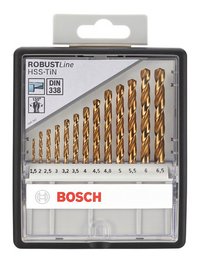 Set Robust Line de burghie pentru metal HSS-TiN, 135, 13 buc. ― Diamantat.ro