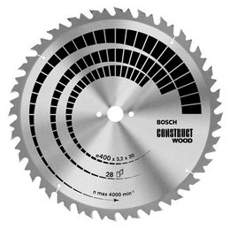 DISC PENTRU LEMN STANDARD, CONSTRUCT WOOD Ф 400x30mm