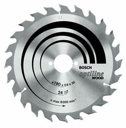 Panza de ferastrau circular Optiline Wood D=225mm [Promo Spring]+TRANSPORT INCLUS 