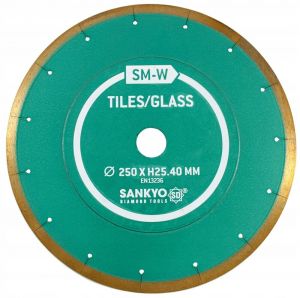 SANKYO DISC DIA PENTRU PLACI CERAMICE, PIATRA NATURALA SI STICLA Փ250X25,40MM TIP SM-W