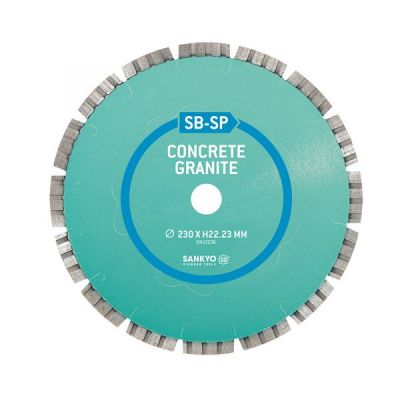 SANKYO DISC DIA PENTRU BETON Փ125X22,23MM TIP SB-SP ― Diamantat.ro