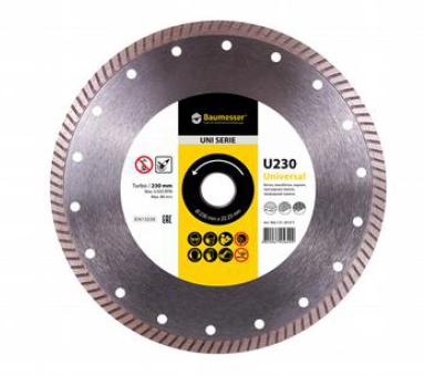 Disc diamantat turbo universal,D=115mm ― Diamantat.ro